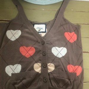 Heritage 1981 Heart Sweater Vest
